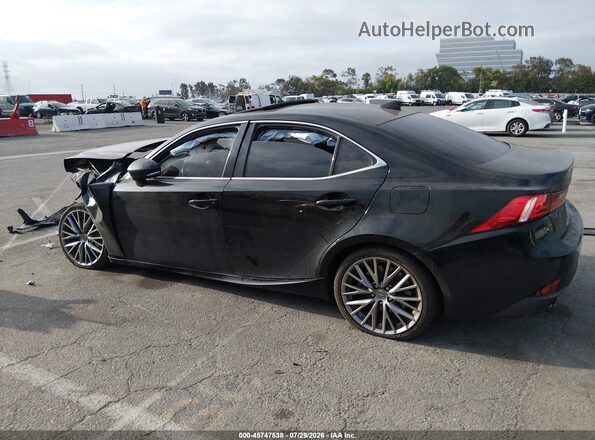 JTHBA1D28G5003652 2016 LEXUS IS 200T Black Rear interior view