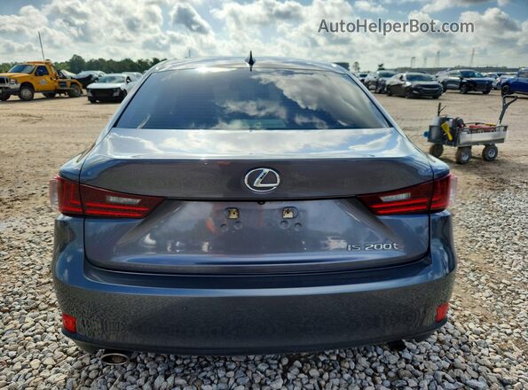 JTHBA1D28G5023366 2016 LEXUS IS Gray Вид ззаду