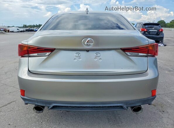 JTHBA1D28H5048348 2017 LEXUS IS Silver Vista trasera