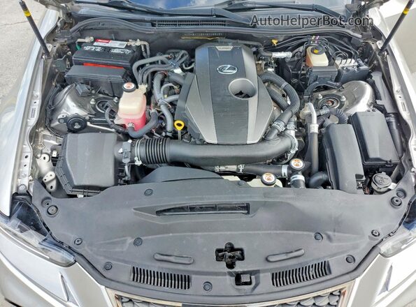 JTHBA1D28H5048348 2017 LEXUS IS Silver Vista interior trasera