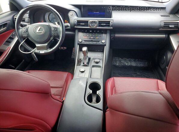 JTHBA1D28H5048348 2017 LEXUS IS Silver Vista del salpicadero
