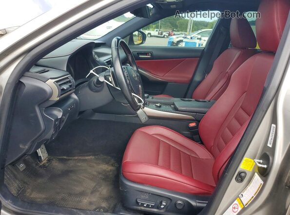 JTHBA1D28H5048348 2017 LEXUS IS Silver Vista interior delantera