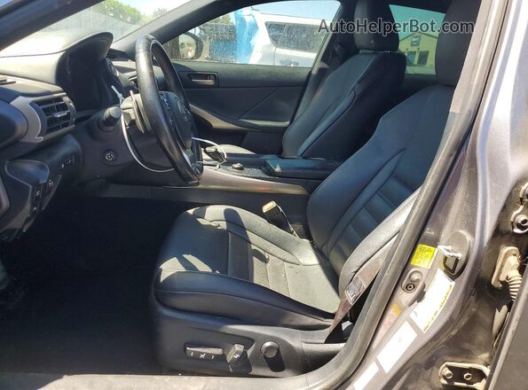 JTHBA1D28J5074017 2018 LEXUS IS Gray Սալոնի դիմացի տեսք
