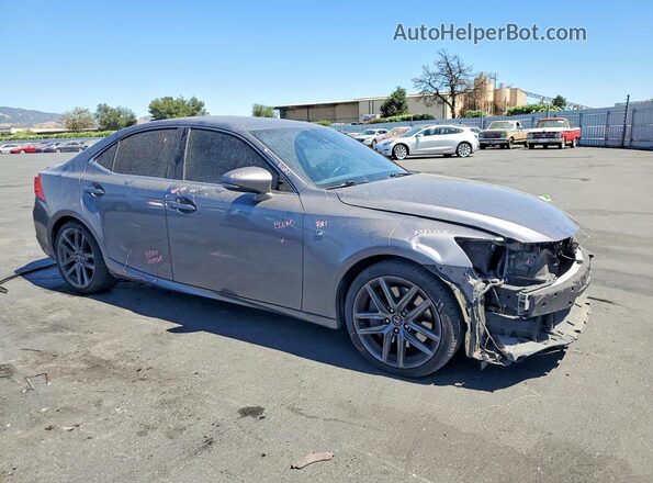 JTHBA1D28J5074017 2018 LEXUS IS Gray Առջևի աջ
