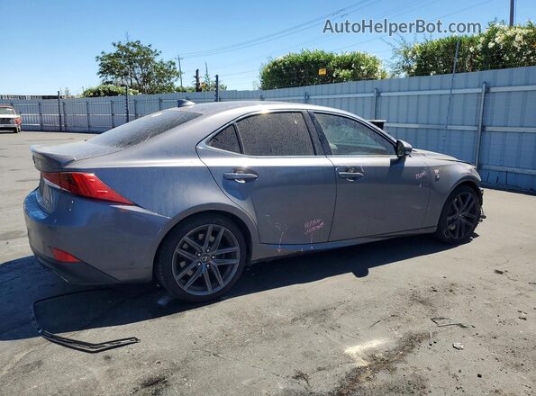 JTHBA1D28J5074017 2018 LEXUS IS Gray Հետևի աջ
