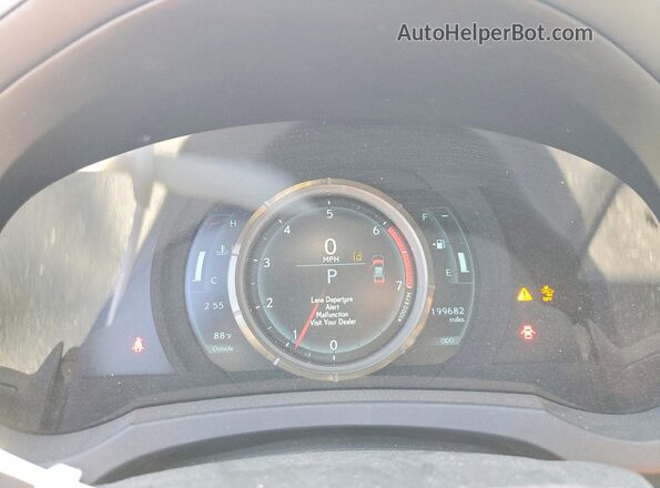 JTHBA1D28J5074017 2018 LEXUS IS Gray Սարքավորումների վահանակի տեսք