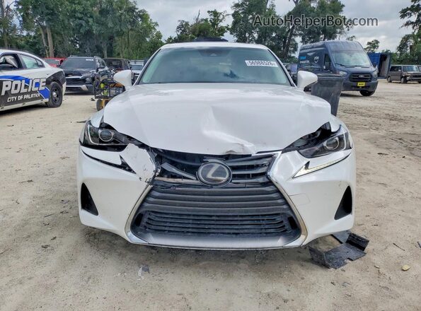JTHBA1D28J5074342 2018 LEXUS IS White Դիմացի տեսք