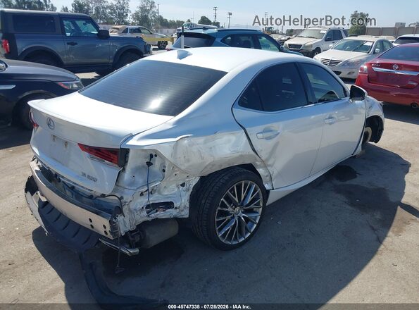JTHBA1D28K5092504 2019 LEXUS IS 300 White Задня права чверть