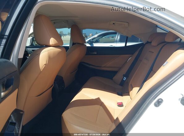 JTHBA1D28K5092504 2019 LEXUS IS 300 White Вид наклейки з VIN-кодом