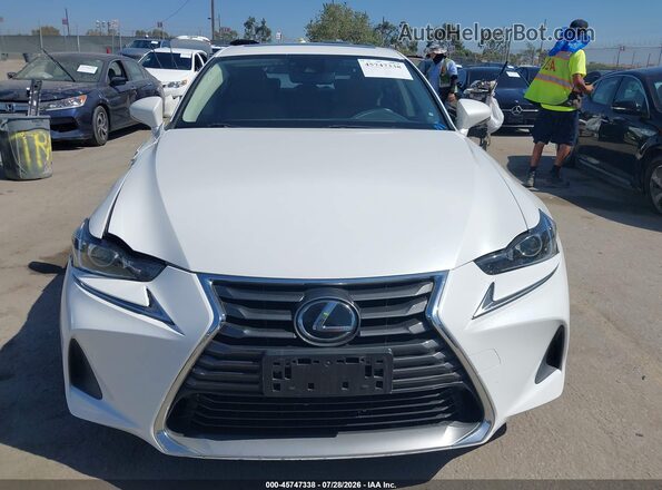 JTHBA1D28K5092504 2019 LEXUS IS 300 White Вид задньої частини салону