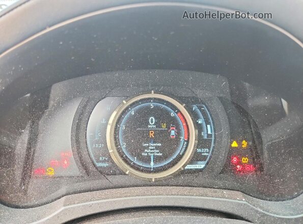 JTHBA1D28K5099954 2019 LEXUS IS White Вид щитка приладів