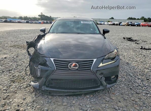 JTHBA1D29G5014367 2016 LEXUS IS Black Դիմացի տեսք