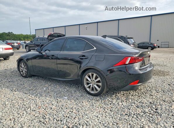 JTHBA1D29G5014367 2016 LEXUS IS Black Հետևի ձախ