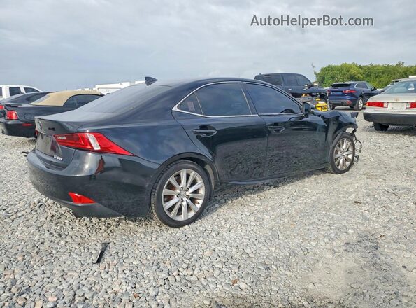 JTHBA1D29G5014367 2016 LEXUS IS Black Հետևի աջ