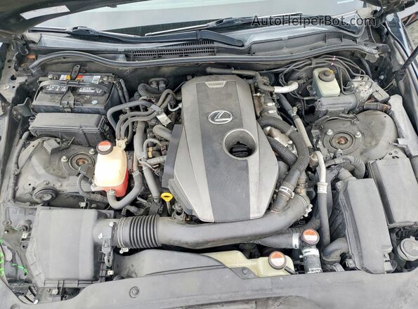 JTHBA1D29G5014367 2016 LEXUS IS Black Սալոնի հետևի տեսք