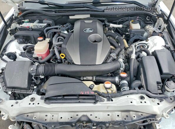 JTHBA1D29G5025174 2016 LEXUS IS White Widok wnętrza z tyłu