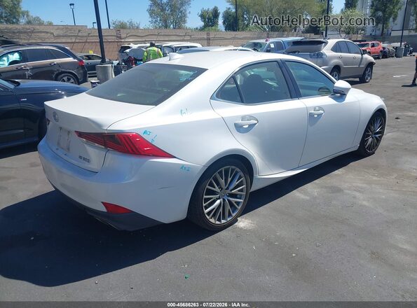 JTHBA1D29J5063849 2018 LEXUS IS 300 White Задня права чверть