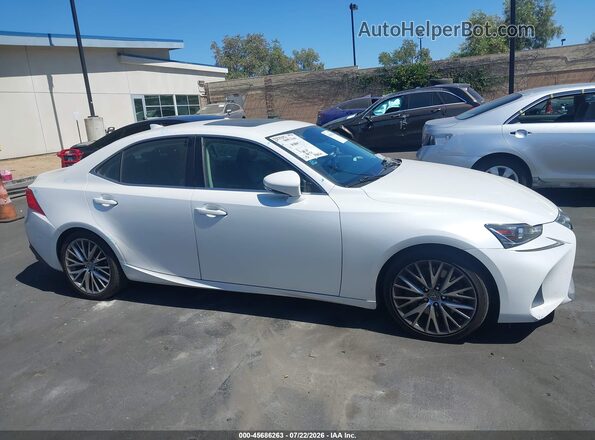 JTHBA1D29J5063849 2018 LEXUS IS 300 White Вид задньої частини салону
