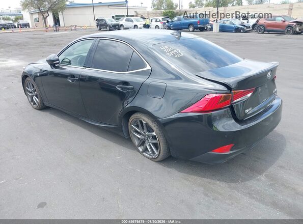 JTHBA1D29K5094228 2019 LEXUS IS 300 Black Задня ліва чверть
