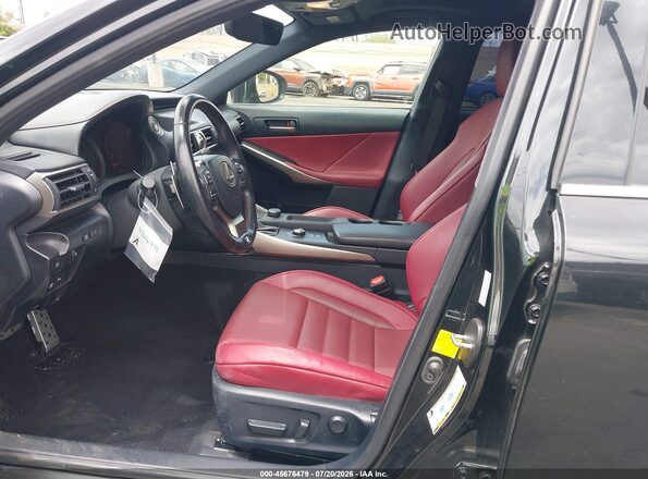 JTHBA1D29K5094228 2019 LEXUS IS 300 Black Вид салону спереду