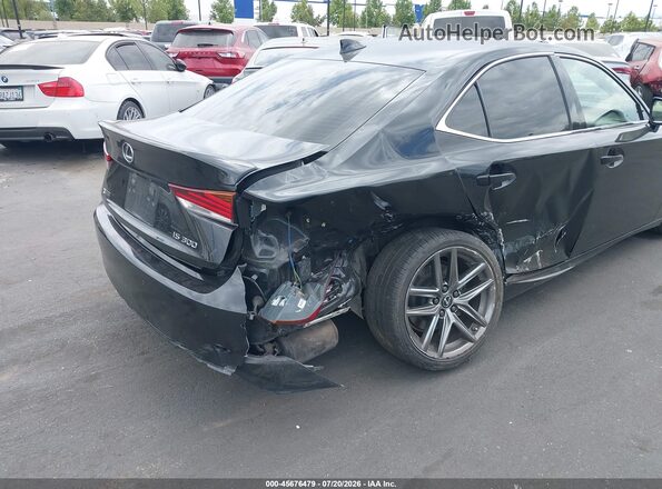JTHBA1D29K5094228 2019 LEXUS IS 300 Black Вид щитка приладів