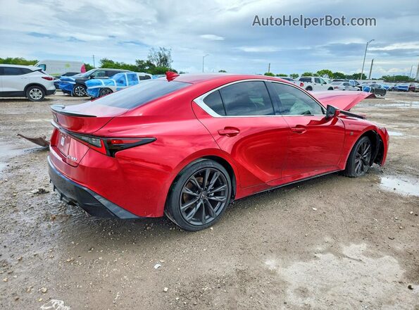 JTHBA1D29R5130977 2024 LEXUS IS Red Rear right