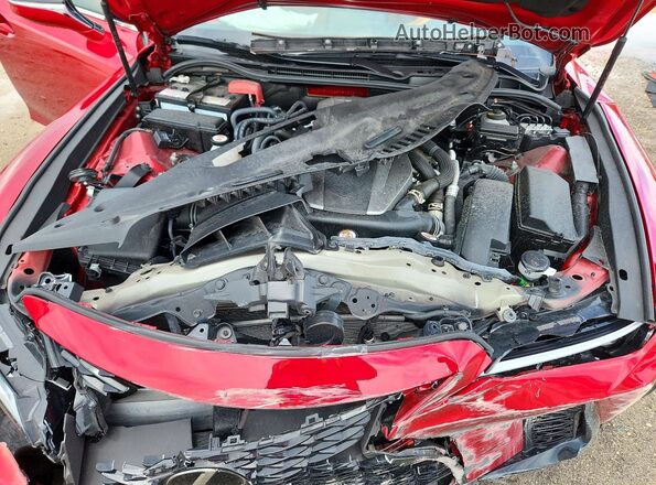 JTHBA1D29R5130977 2024 LEXUS IS Red Rear interior view