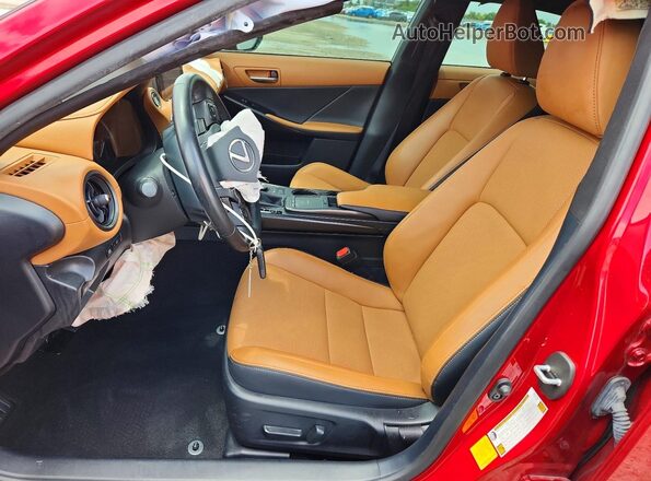 JTHBA1D29R5130977 2024 LEXUS IS Red Front interior view