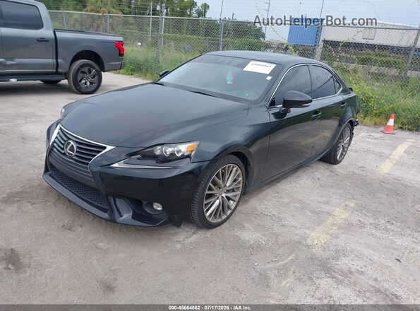 JTHBA1D2XG5008951 2016 LEXUS IS 200T Черный Передняя левая четверть