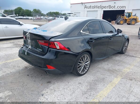 JTHBA1D2XG5008951 2016 LEXUS IS 200T Черный Задняя правая четверть