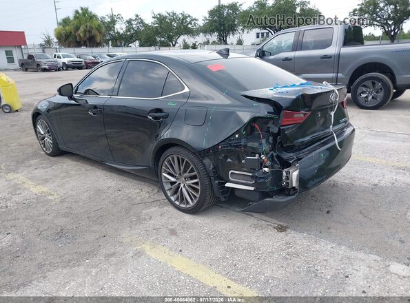 JTHBA1D2XG5008951 2016 LEXUS IS 200T Черный Задняя левая четверть