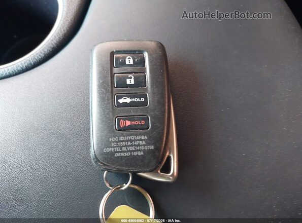JTHBA1D2XG5008951 2016 LEXUS IS 200T Черный Вид панели приборов