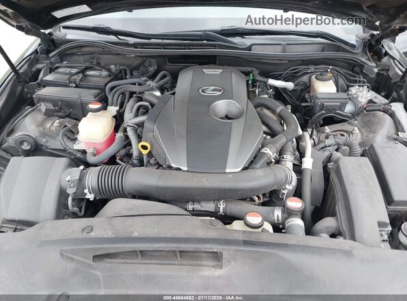 JTHBA1D2XG5008951 2016 LEXUS IS 200T Черный Вид сзади