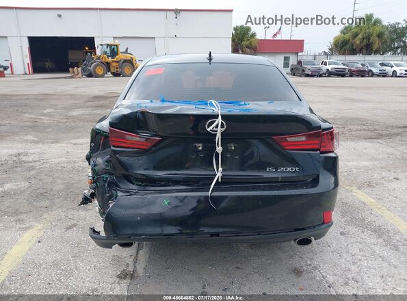 JTHBA1D2XG5008951 2016 LEXUS IS 200T Черный 