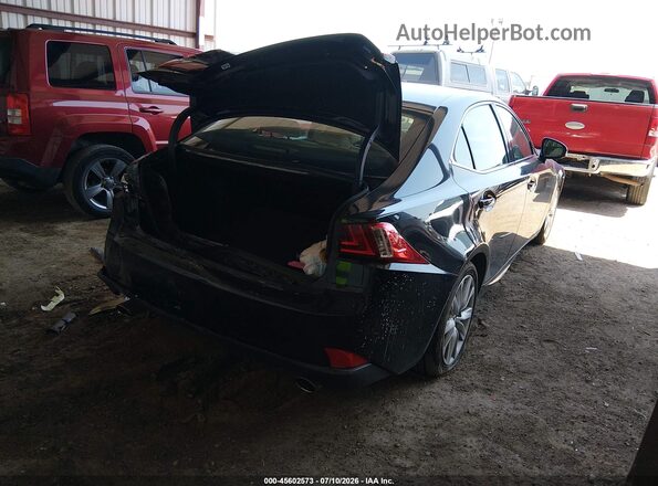 JTHBA1D2XG5009033 2016 LEXUS IS 200T Black Tył prawy
