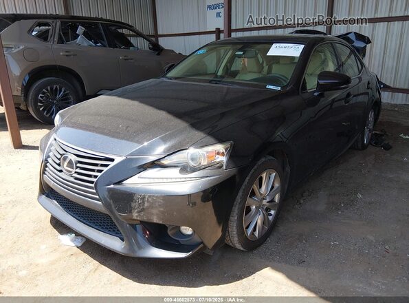 JTHBA1D2XG5009033 2016 LEXUS IS 200T Black Przód lewy