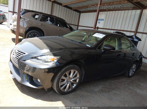 JTHBA1D2XG5009033 2016 LEXUS IS 200T Black Widok wnętrza 360 stopni