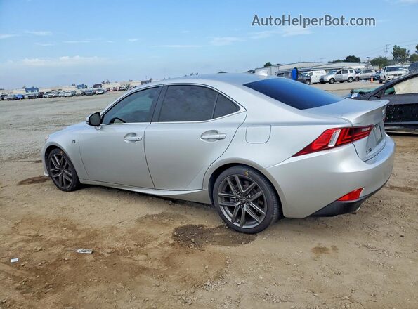 JTHBA1D2XG5016676 2016 LEXUS IS Silver Trasero izquierdo