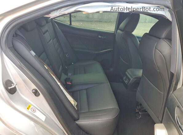 JTHBA1D2XG5016676 2016 LEXUS IS Silver Vista de los asientos traseros
