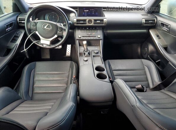 JTHBA1D2XG5016676 2016 LEXUS IS Silver Vista del salpicadero