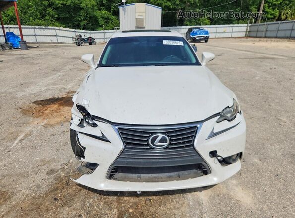 JTHBA1D2XG5018590 2016 LEXUS IS White Դիմացի տեսք