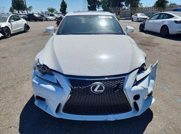 JTHBA1D2XG5028844 2016 LEXUS IS White Դիմացի տեսք