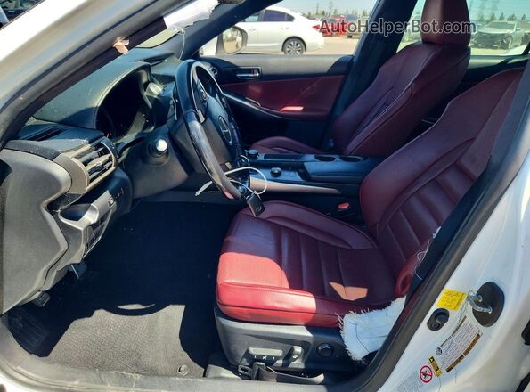 JTHBA1D2XG5028844 2016 LEXUS IS White Սալոնի դիմացի տեսք