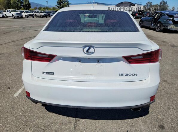 JTHBA1D2XG5028844 2016 LEXUS IS White Հետևի տեսք
