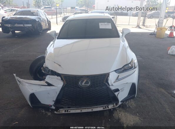 JTHBA1D2XH5049405 2017 LEXUS IS 200T White Widok deski rozdzielczej
