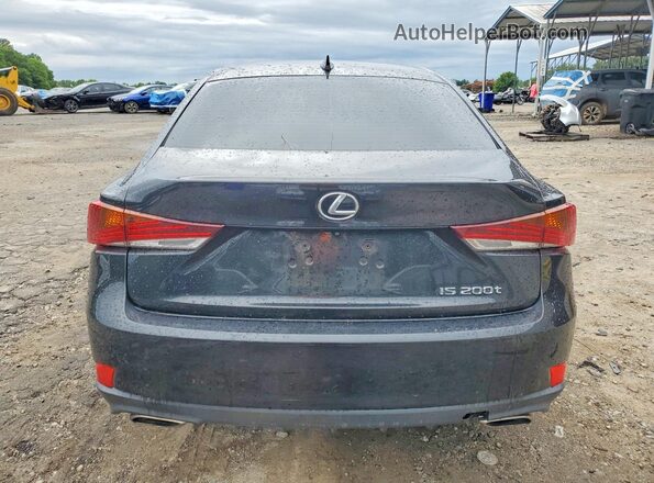 JTHBA1D2XH5049971 2017 LEXUS IS Black Rear view