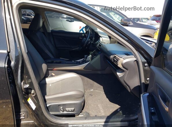 JTHBA1D2XH5060209 2017 LEXUS IS 200T Black Vista interior delantera