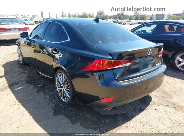 JTHBA1D2XH5060209 2017 LEXUS IS 200T Black Trasero izquierdo