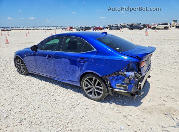 JTHBA1D2XK5085361 2019 LEXUS IS Синий Задняя левая четверть