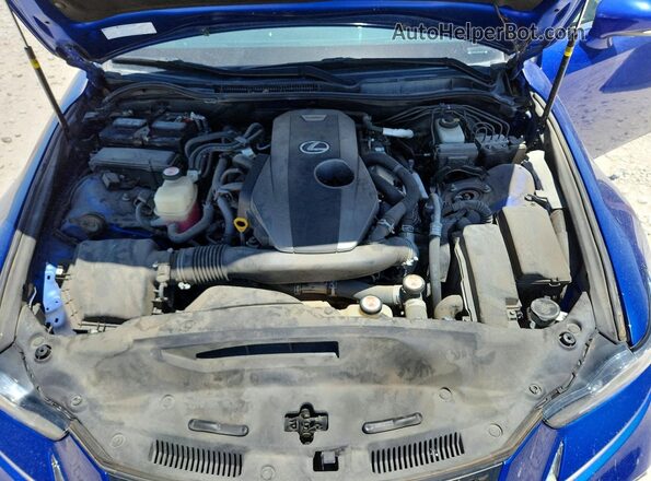 JTHBA1D2XK5085361 2019 LEXUS IS Синий Вид задней части салона